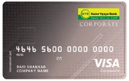 KVB Corporate Credit Card
