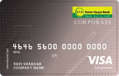 KVB Corporate Credit Card