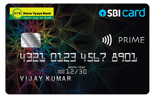 KVB SBI Card PRIME