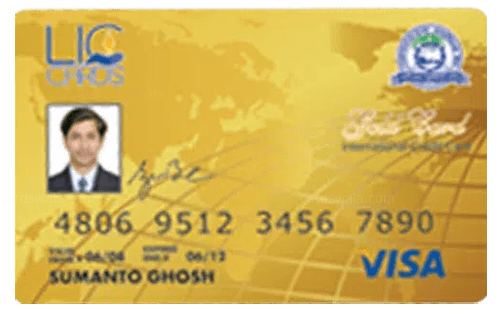 LIC Gold EMV Credit Card