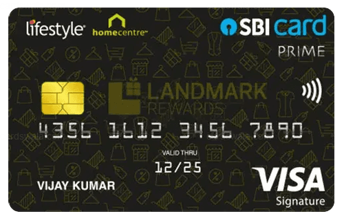 Lifestyle Home Centre SBI Card Prime