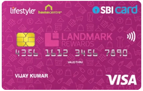 Lifestyle Home Centre SBI Card