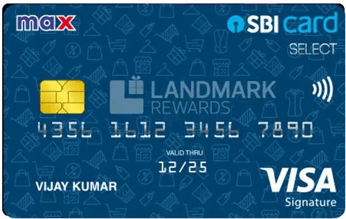 Max SBI Card SELECT
