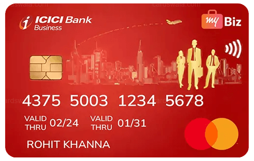 myBiz ICICI Bank Business Credit Card