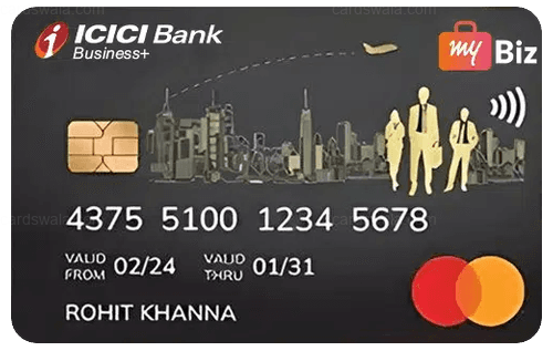 myBiz ICICI Bank Business+ Credit Card