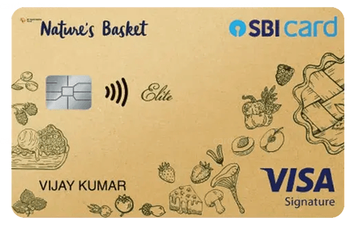 Nature’s Basket SBI Card Elite