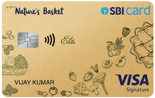 Nature's Basket SBI Card Elite