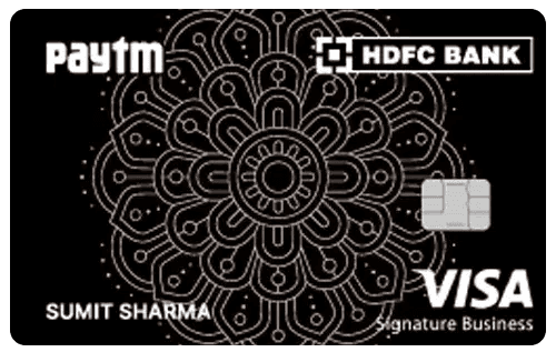 Paytm HDFC Bank SELECT Business Credit Card