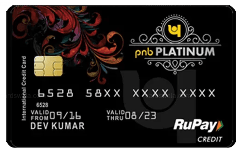 PNB RuPay Platinum Credit Card