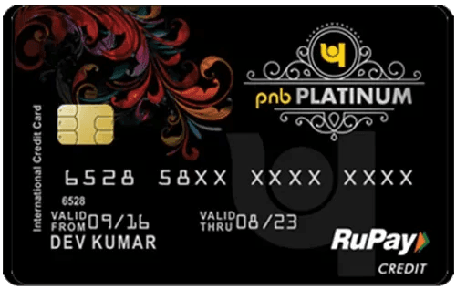 PNB RuPay Platinum Credit Card