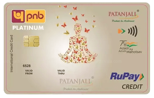 PNB RuPay Platinum Patanjali Credit Card