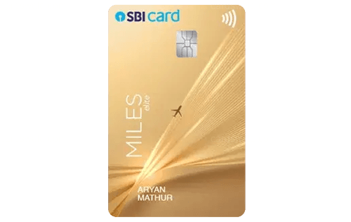 SBI Card Miles Elite