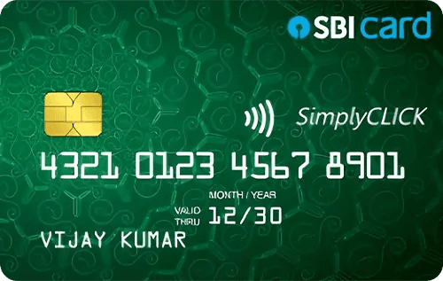 SBI SimplyCLICK Credit Card