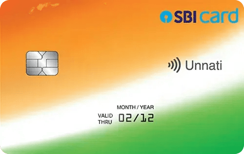 SBI Unnati Credit Card