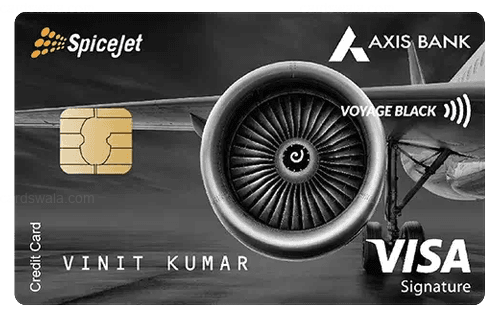 SpiceJet Axis Bank Voyage Black Credit Card