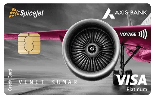 SpiceJet Axis Bank Voyage Credit Card