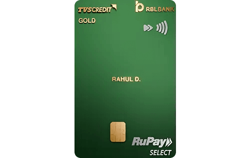 TVS Credit RBL Bank Gold Credit Card