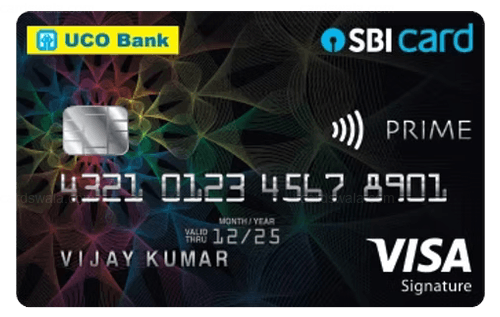 UCO Bank SBI Card PRIME