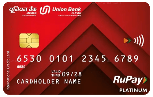 Union Platinum RuPay Credit Card