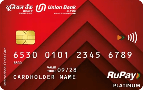 Union Platinum RuPay Credit Card