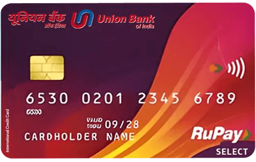 Union Select RuPay Credit Card