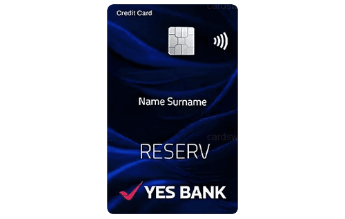YES Bank RESERV Credit Card