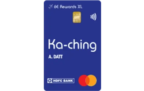6E Rewards XL - IndiGo HDFC Bank Credit Card