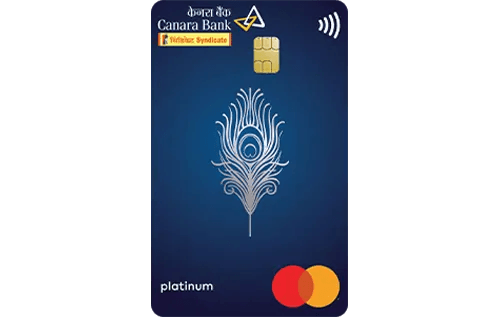 Canara Bank Mastercard Platinum Credit Card