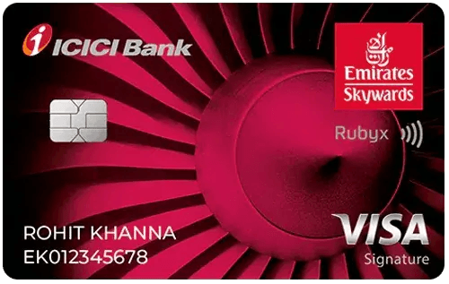 Emirates Skywards ICICI Bank Rubyx Credit Card