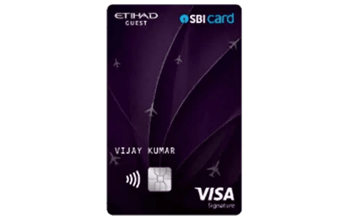 Etihad Guest SBI Credit Card