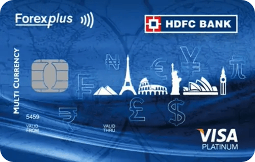 HDFC Bank Multicurrency Platinum ForexPlus Chip Card