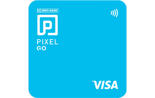 HDFC Bank Pixel Go Credit Card