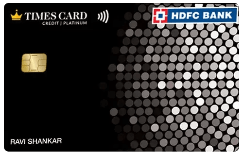 HDFC Platinum Times Credit Card