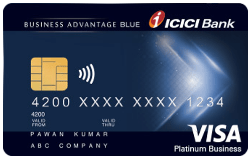 ICICI Bank Business Advantage Blue Card