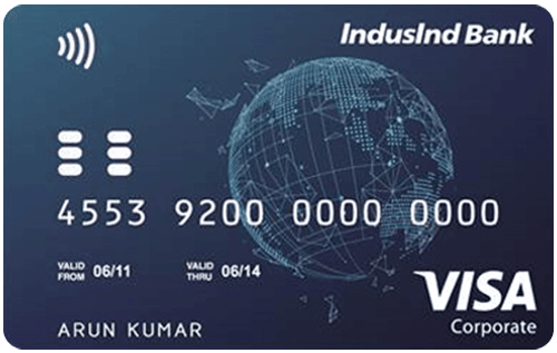 IndusInd Bank Contactless Corporate Credit Card