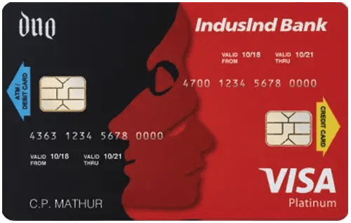 IndusInd Bank Duo Plus Credit Card
