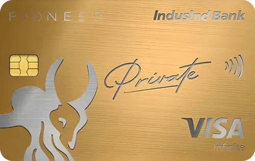 IndusInd Bank PIONEER Private Credit Card