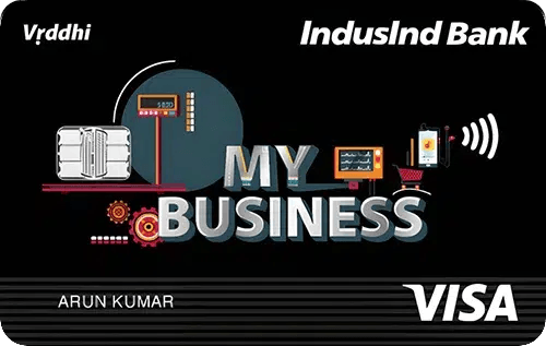 IndusInd Bank Vrddhi Business Card