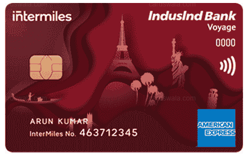 IndusInd InterMiles Voyage Amex Credit Card