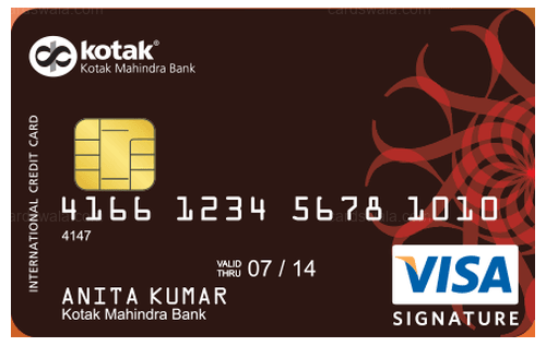 Kotak Corporate Wealth Signature Credit Card