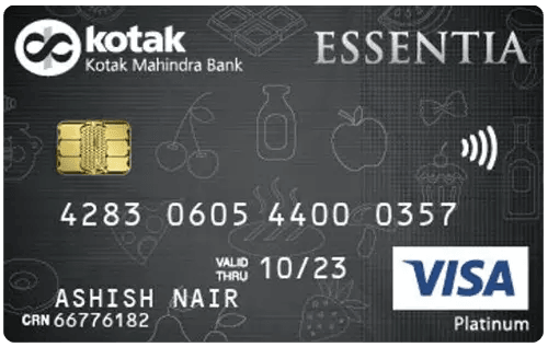 Kotak Essentia Platinum Credit Card