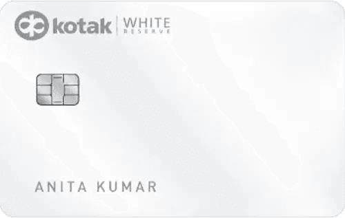 Kotak White Reserve Credit Card