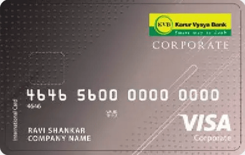 KVB Corporate Credit Card