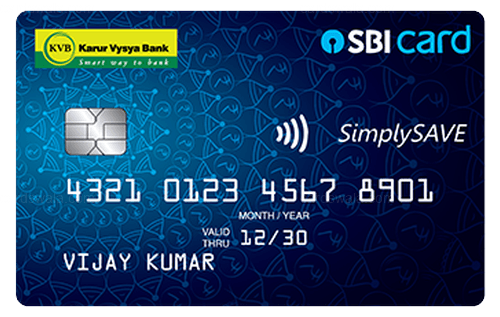 KVB SimplySAVE SBI Card