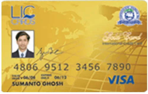 LIC Gold EMV Credit Card