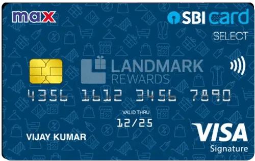 Max SBI Card SELECT