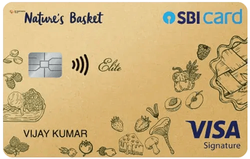 Nature's Basket SBI Card Elite