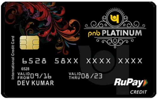 PNB RuPay Platinum Credit Card