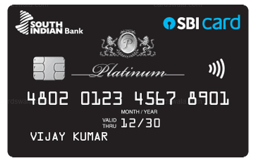 South Indian Bank SBI Platinum Credit Card