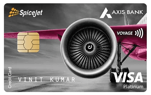 SpiceJet Axis Bank Voyage Credit Card